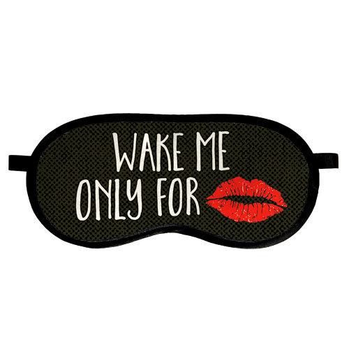 

Маска для сна Presentville Wake me only for kiss