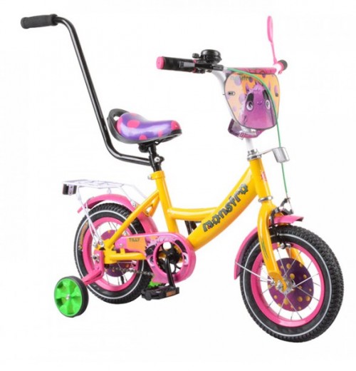 

Велосипед Tilly Monstro 12" Yellow / Pink (T-212210)
