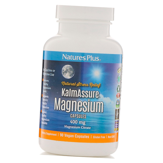 

Магний Цитрат, Magnesium 400, Nature's Plus 90вегкапс (36375093)