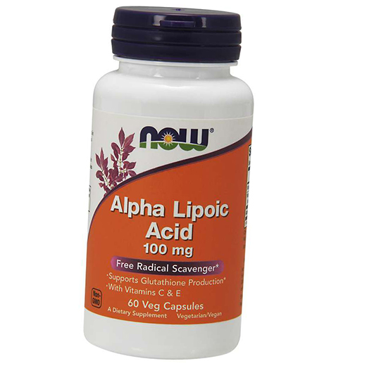 

Alpha Lipoic Acid 100 Now Foods 60вегкапс (70128003)