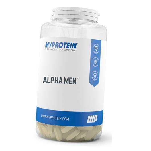 

Витамины для мужчин, Alpha men, MyProtein 120таб (36121010)