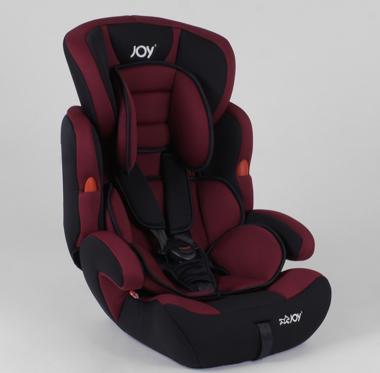 

Автокресло универсальное JOY NB-8555 черно-бордовый