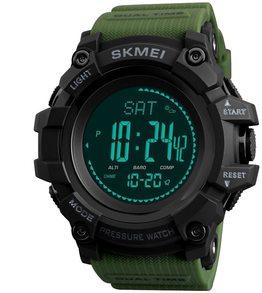 

Мужские часы Skmei 1384BOXAG Army Green BOX