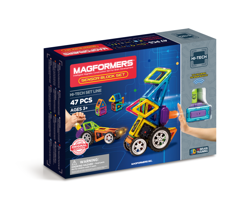 

Магнитный конструктор Magformers Сенсорный блок, 47 эл. (709009)