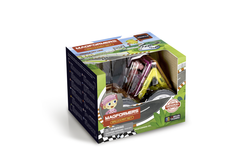 

Магнитный конструктор Magformers Ралли для девочек, 8 эл. (707017)
