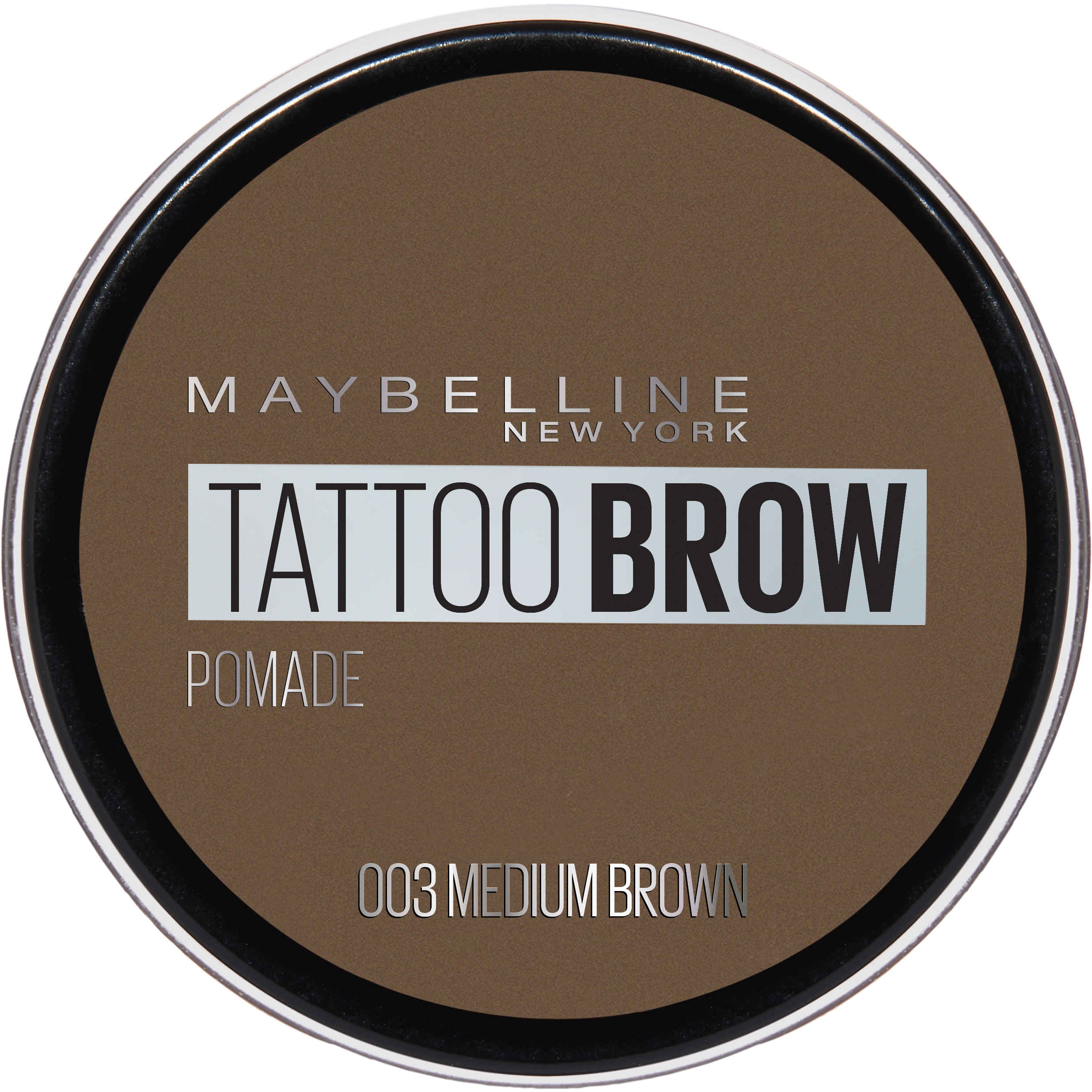 Акція на Помадка для бровей Maybelline New York Tatto Brow 003 Светло-коричневый 2 г (3600531516734) від Rozetka UA