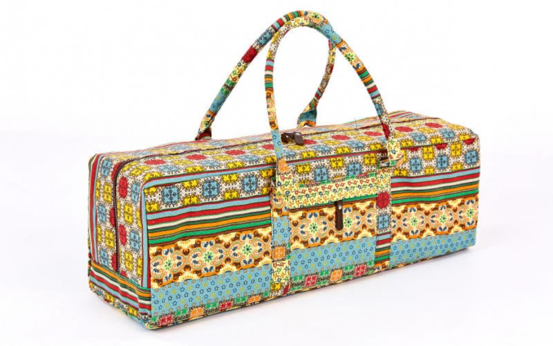 

Сумка для фитнеса и йоги Yoga bag FODOKO FI-6970-3 Yellow (PS00683)