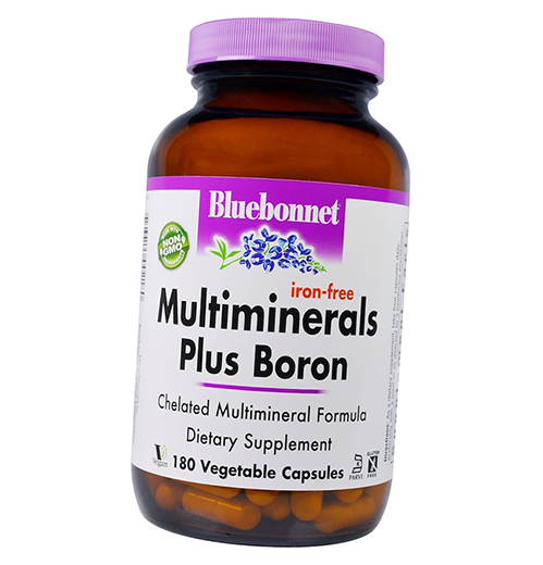 

Bluebonnet Nutrition Multiminerals plus Boron 180вегкапс (36393041)