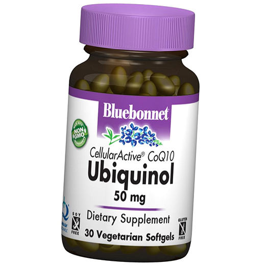 

Ubiquinol 50 Bluebonnet Nutrition 30вег.гелкапс (70393007)