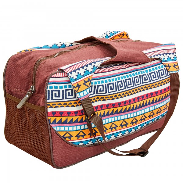

Сумка для фитнеса и йоги Yoga bag KINDFOLK FI-8366-1 Orange/Blue (PS00684)