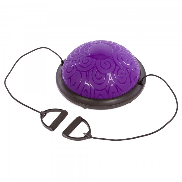 

Платформа Балансировочная платформа BOSU с двумя эспандерами FI-1931 Violet (PS00704)