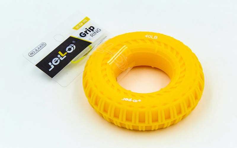 

Эспандер кистевой Кольцо 40LB JELLO JLA470-40LB Yellow (PS00978)