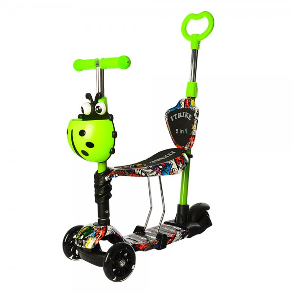 

Самокат iTrike JR3-058-I green (BI0000628)