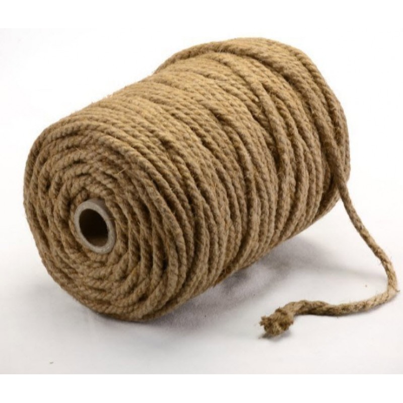 

Канат джутовый, 10мм, 200м (Виктория)