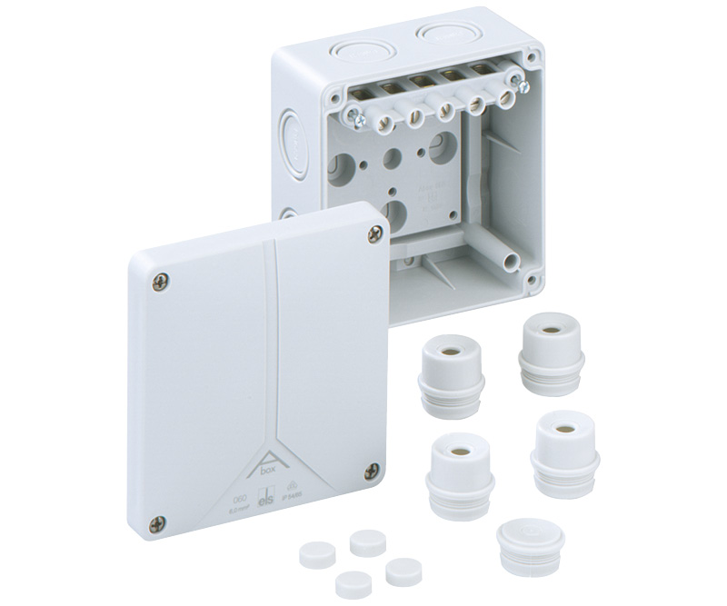 Коробка распределительная Spelsberg с клеммами Abox 040 - 4.0² IP65 93 ...