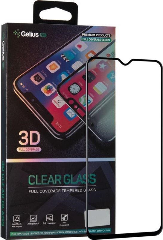 

Защитное стекло Gelius для Samsung Galaxy M31 (M315) Black