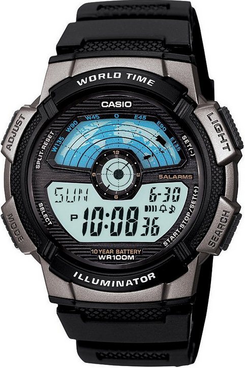 

Мужские часы Casio AE-1100W-1AVEF