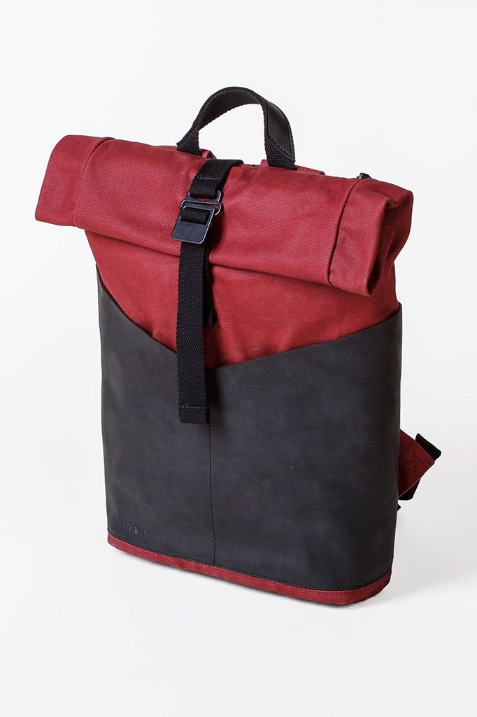 

Рюкзак minnim RollTop Arrow Burgundy