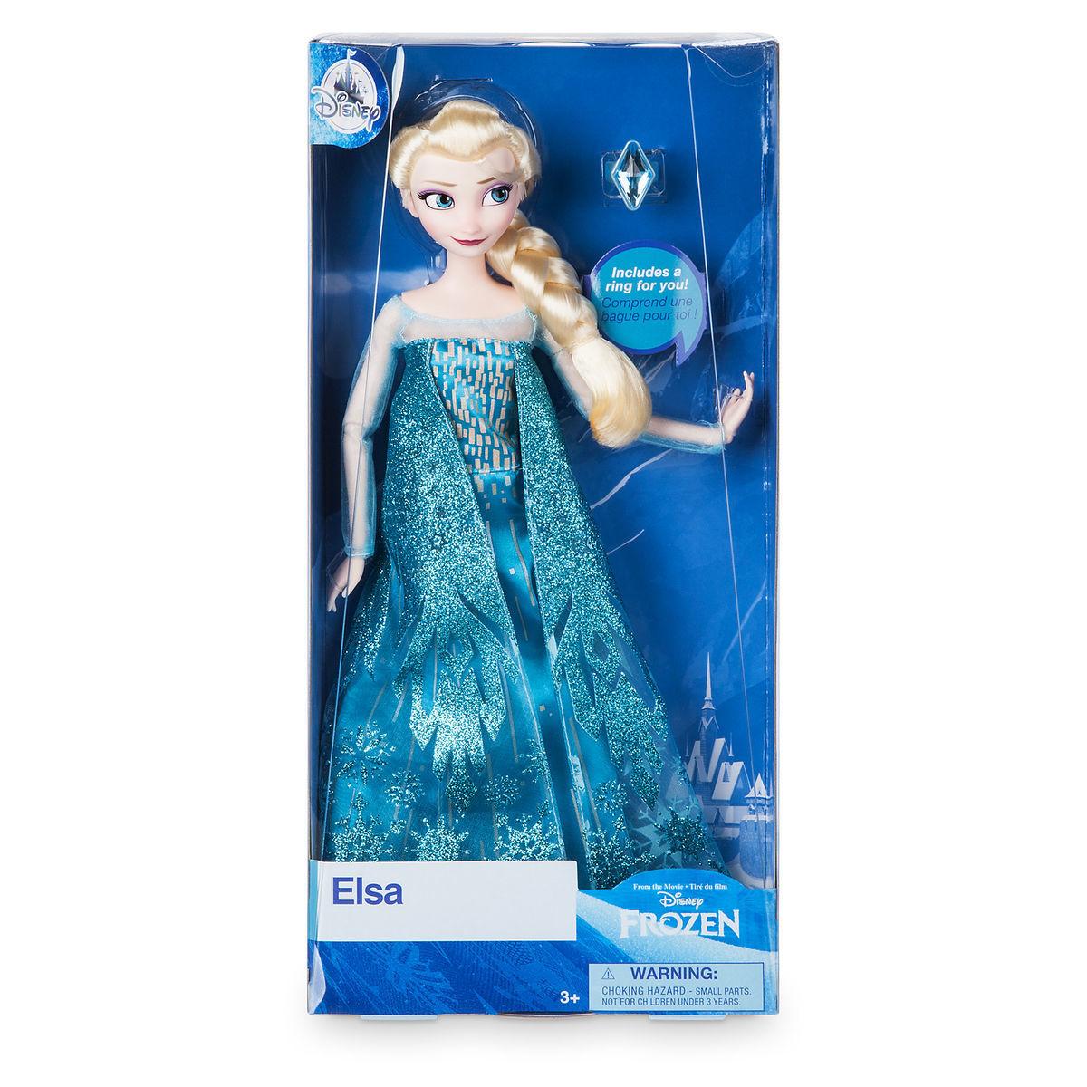

Кукла Disney классическая Эльза с кольцом Elsa Classic Doll with Ring