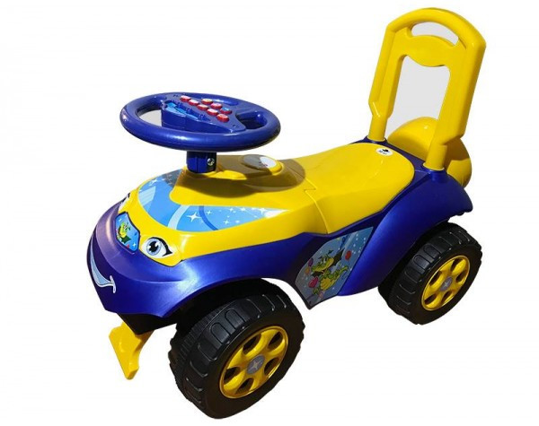 

Игрушка детская толокар Машинка DOLONI TOYS 61х30х49 см Разноцветный 000100705