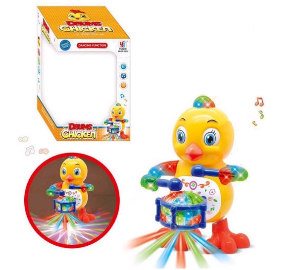 

Игрушка музыкальная "Drums Chicken" (YJ-3010)