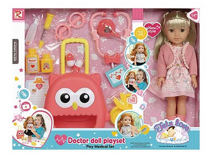 

Кукла Deluxe Dolls Playset Доктор с аксессуарами (8395)