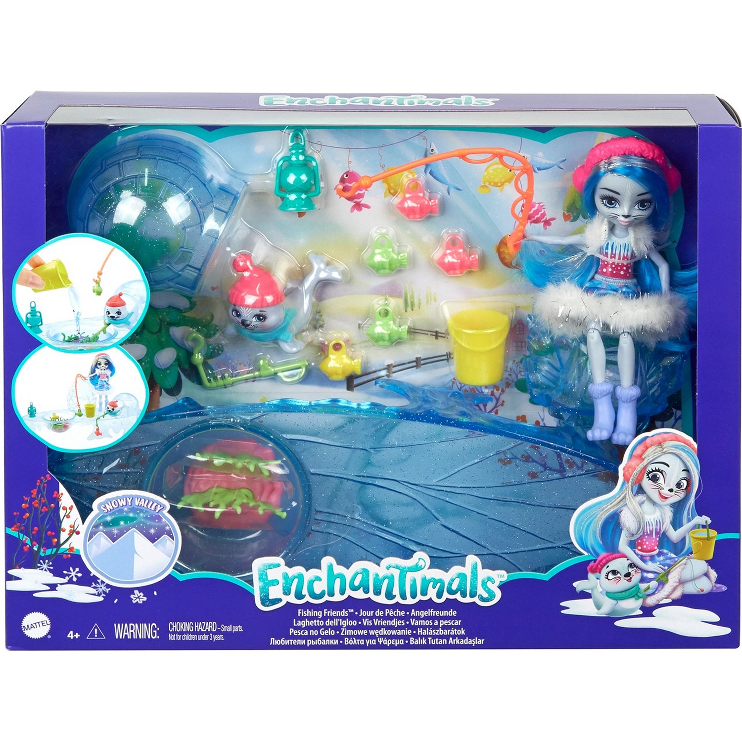 

Набор игровой Enchantimals Снежная долина Рыбалка на льду GJX48
