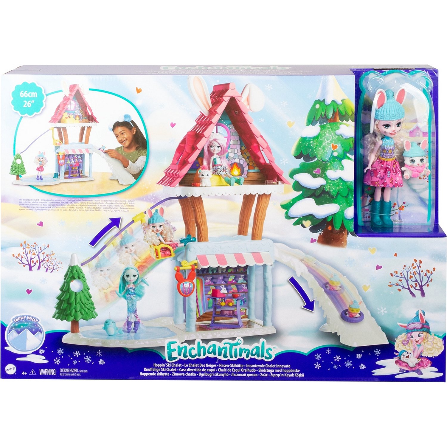 

Набор игровой Enchantimals Снежная долина Шале в горах GJX50