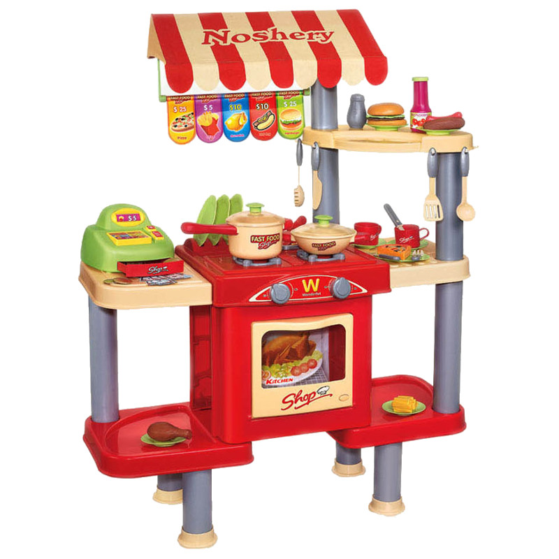 

Игровая кухня с посудой и кассой Tilly (008-33)