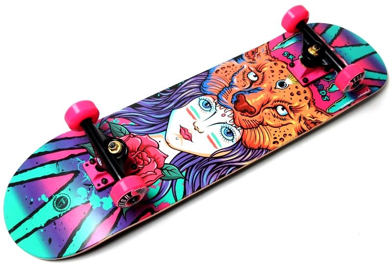

Скейтборд Skateboard Girl Fish 79х20 см Разноцветный 000114356