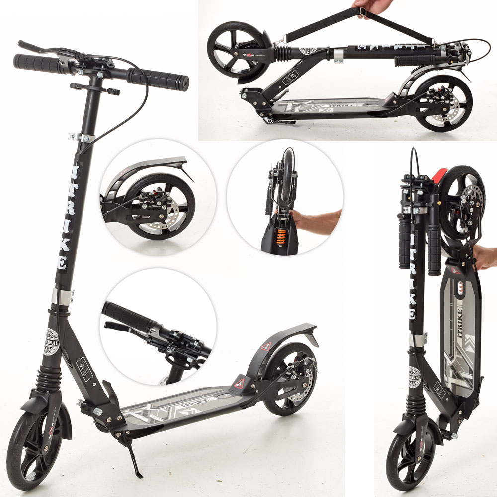 

Самокат iTrike SR 2-018-11-1-B черный