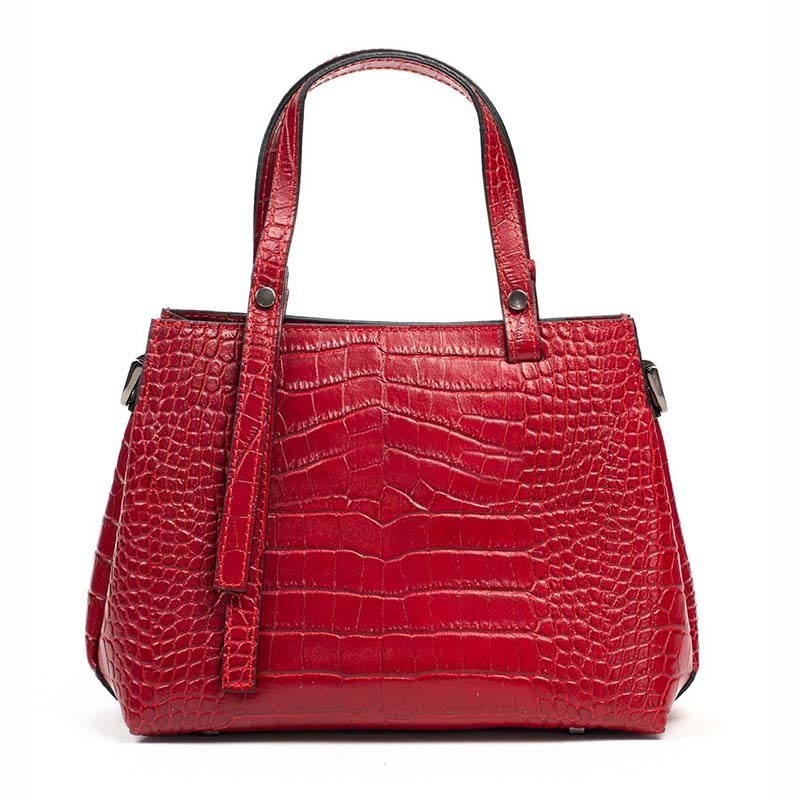 

Женская кожаная сумка Italian Bags Красный