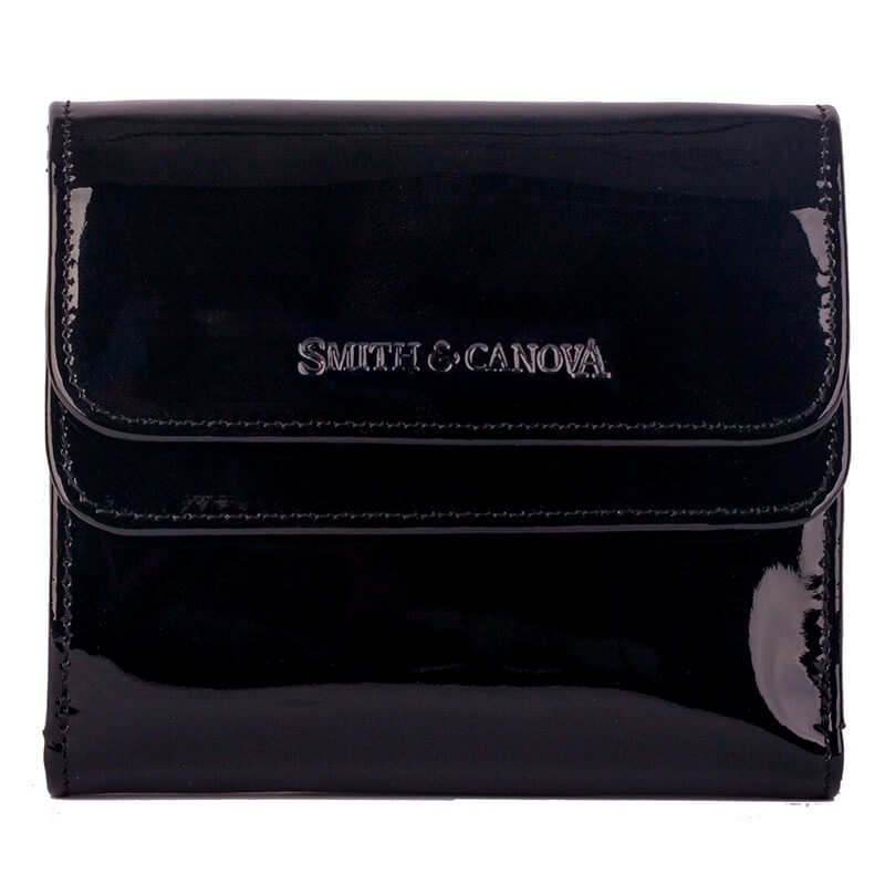 

Кошелек женский кожаный Smith / Canova Haxey Black Patent (28611 BLKPATENT)