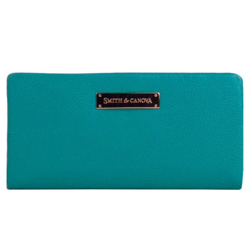 

Кошелек женский кожаный Smith / Canova Haxey Peacock (28535 PEACOCK)