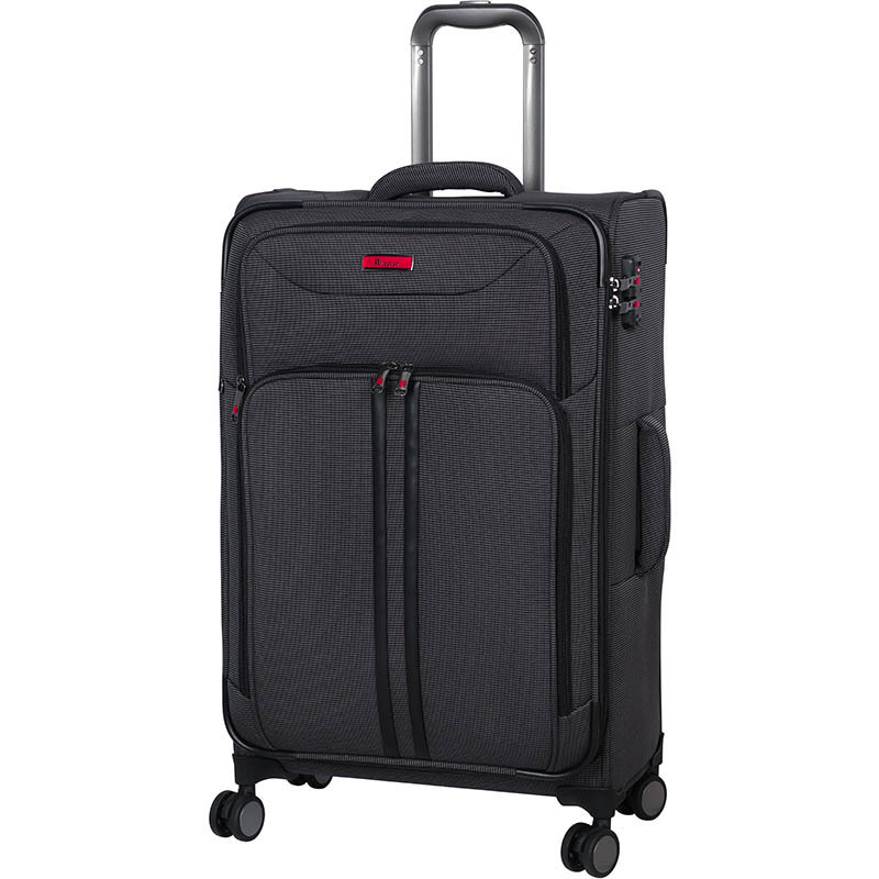 

Чемодан на 4 колесах IT Luggage Applaud Grey-Black M 81л (IT12-2457-08-M-M246)