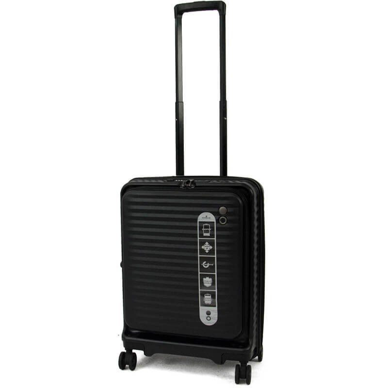 

Чемодан на 4 колесах Echolac CELESTRA Black S 38/44л (EcPC183-403-01)