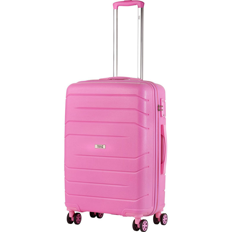

Чемодан TravelZ Big Bars M Pink (927274)