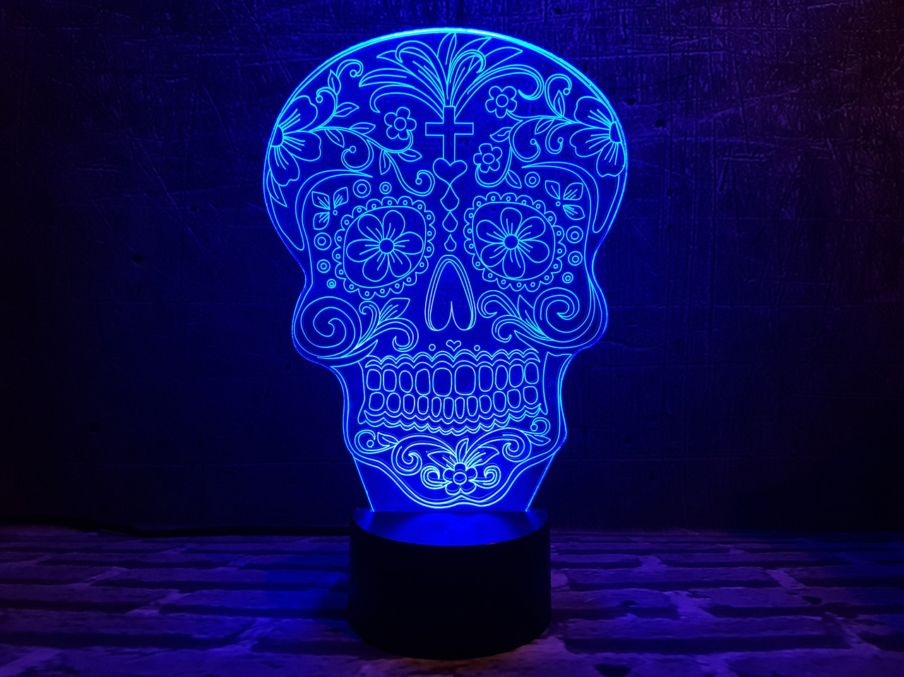 

Сменная пластина для 3D светильников "Череп 2" 3DTOYSLAMP 1192152438
