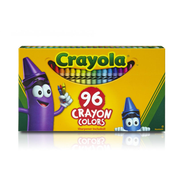 

Восковые цветные мелки карандаши Crayola 96 цветов