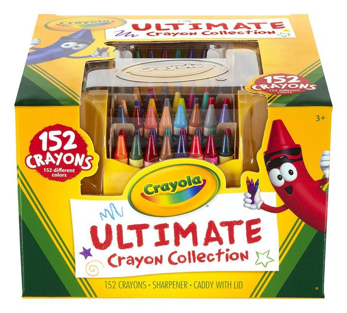 

Восковые цветные мелки карандаши Crayola 152 цвета
