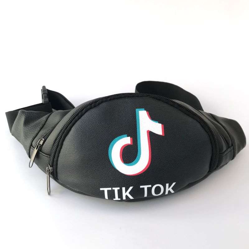 

Сумка Бананка на пояс Cappuccino Toys Tik Tok Тик Ток 1533-44-KZ черная