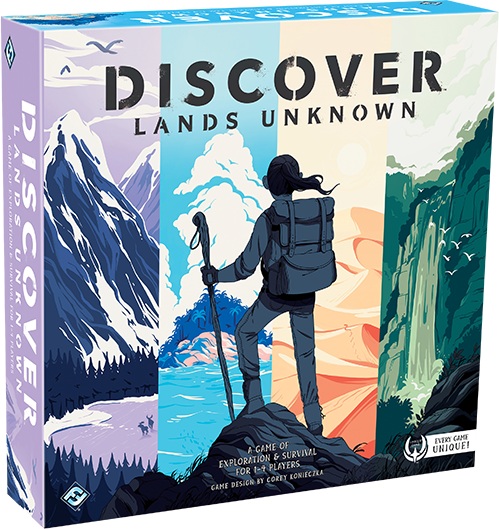 

Настольная игра Fantasy Flight Games Discover: Lands Unknown (3380)