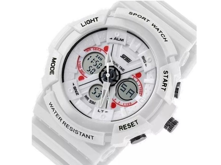 

Часы спортивные Skmei Dual Time 0966 white (0325)