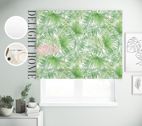 

Римская штора с фотопечатью 15-108 система Light I&H Джуси велюр 150*170 см