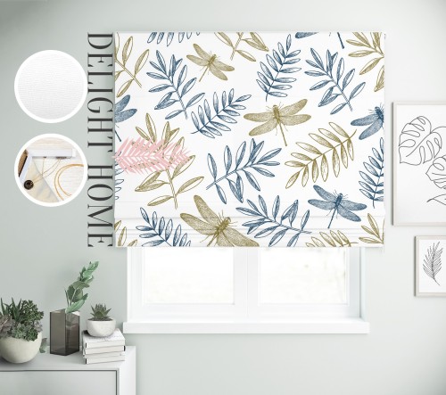 

Римская штора с фотопечатью 15-112 система Light I&H Джуси велюр 240*170 см