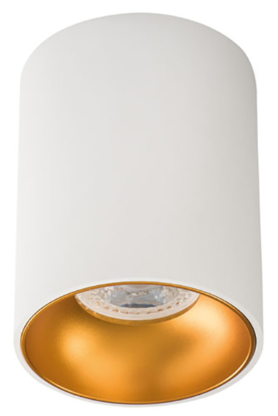 

Потолочный светильник Kanlux Riti GU10 W/G (27570)