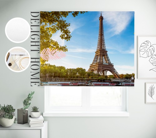 

Римская штора с фотопечатью 00-158 система Light I&H Джуси велюр 60*170 см