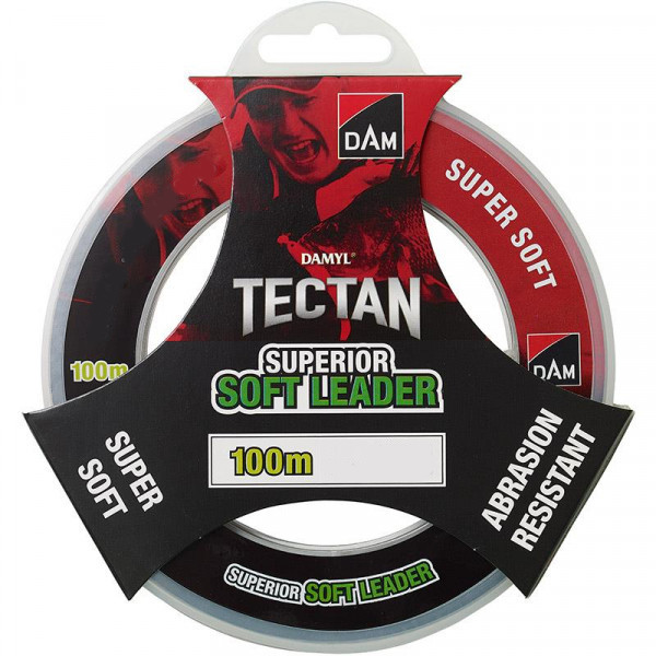 

Леска DAM Damyl Tectan Superior Soft Leader 100m 0.80mm 46.4kg (низкая память) (66201)