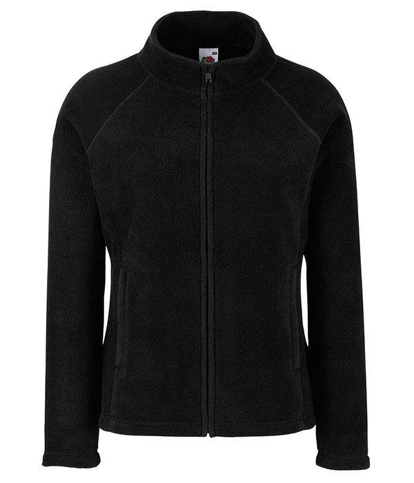 

Толстовка Fruit of the Loom Full zip fleece lady-fit XL Черный