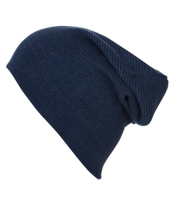 

Шапка Myrtle Beach Casual Long Beanie U Темно-синий с синим